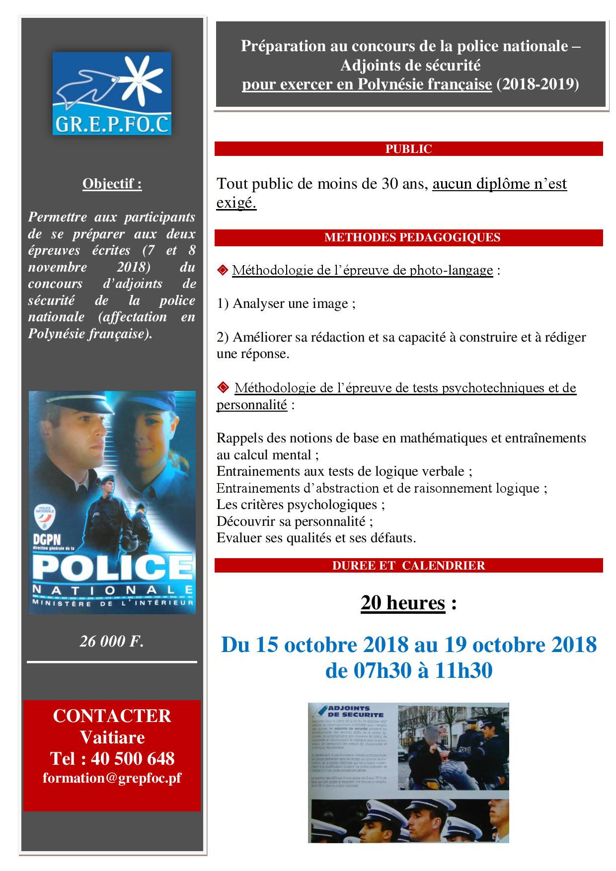 AFFICHE CONCOURS POLICE – le 011018VFpage001 (2) – GRoupement des
